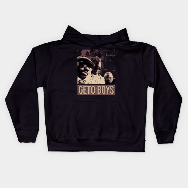 Geto Boys Kids Hoodie by Degiab